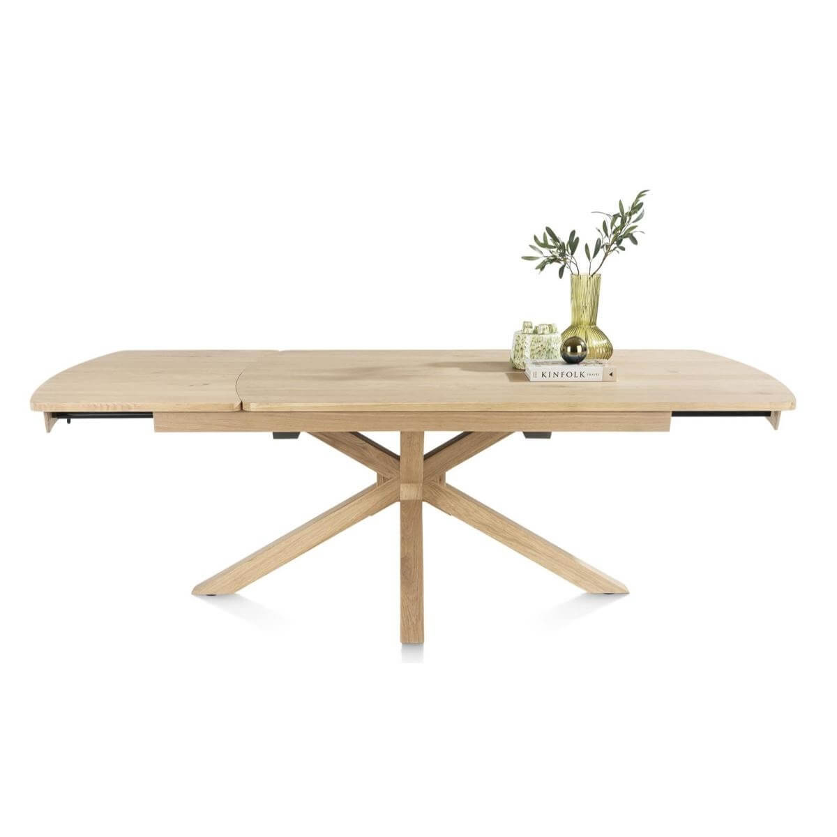 Table à rallonge 170(+ 60)x100cm NYON  Henders & Hazel Natural Sand