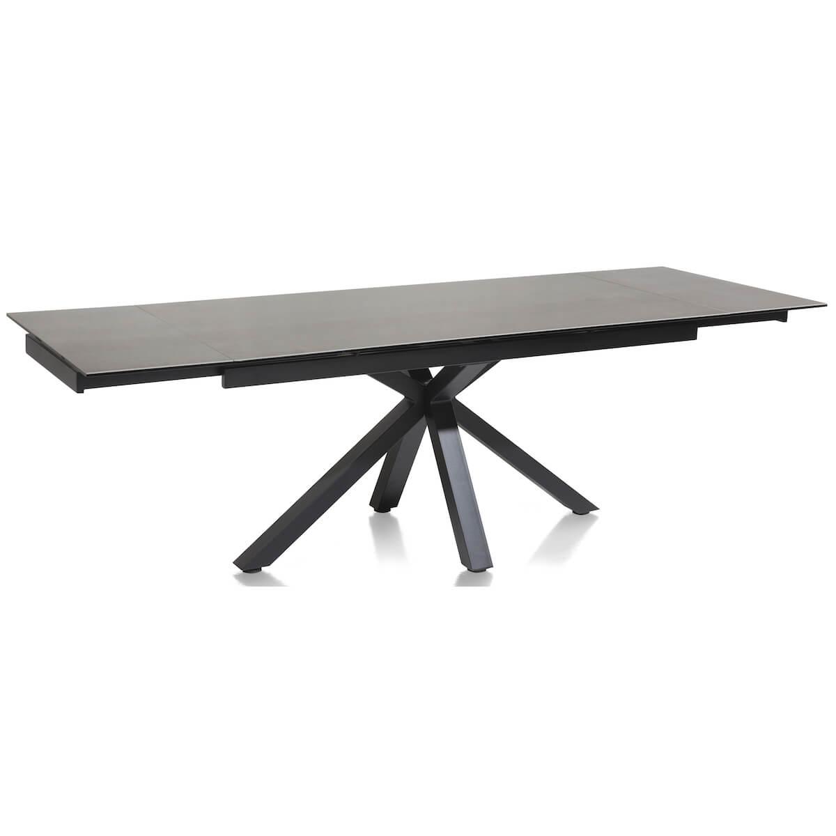 Table à rallonge  170/250x77x90cm MULTI Henders & Hazel anthracite