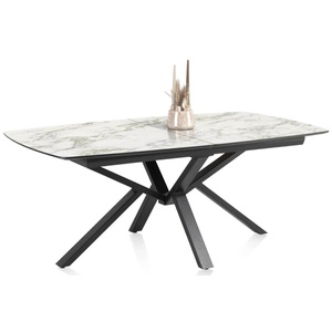 Table à rallonge 190 (+60cm) x 110cm PALACE Henders & Hazel marbre blanc
