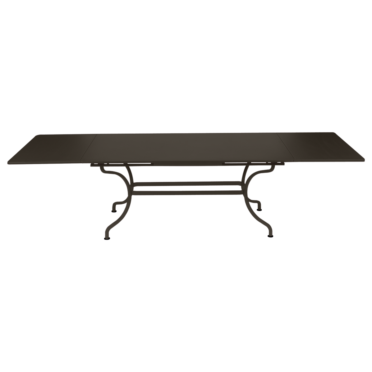 Table à rallonge 200/300cm ROMANE Fermob brun tonka