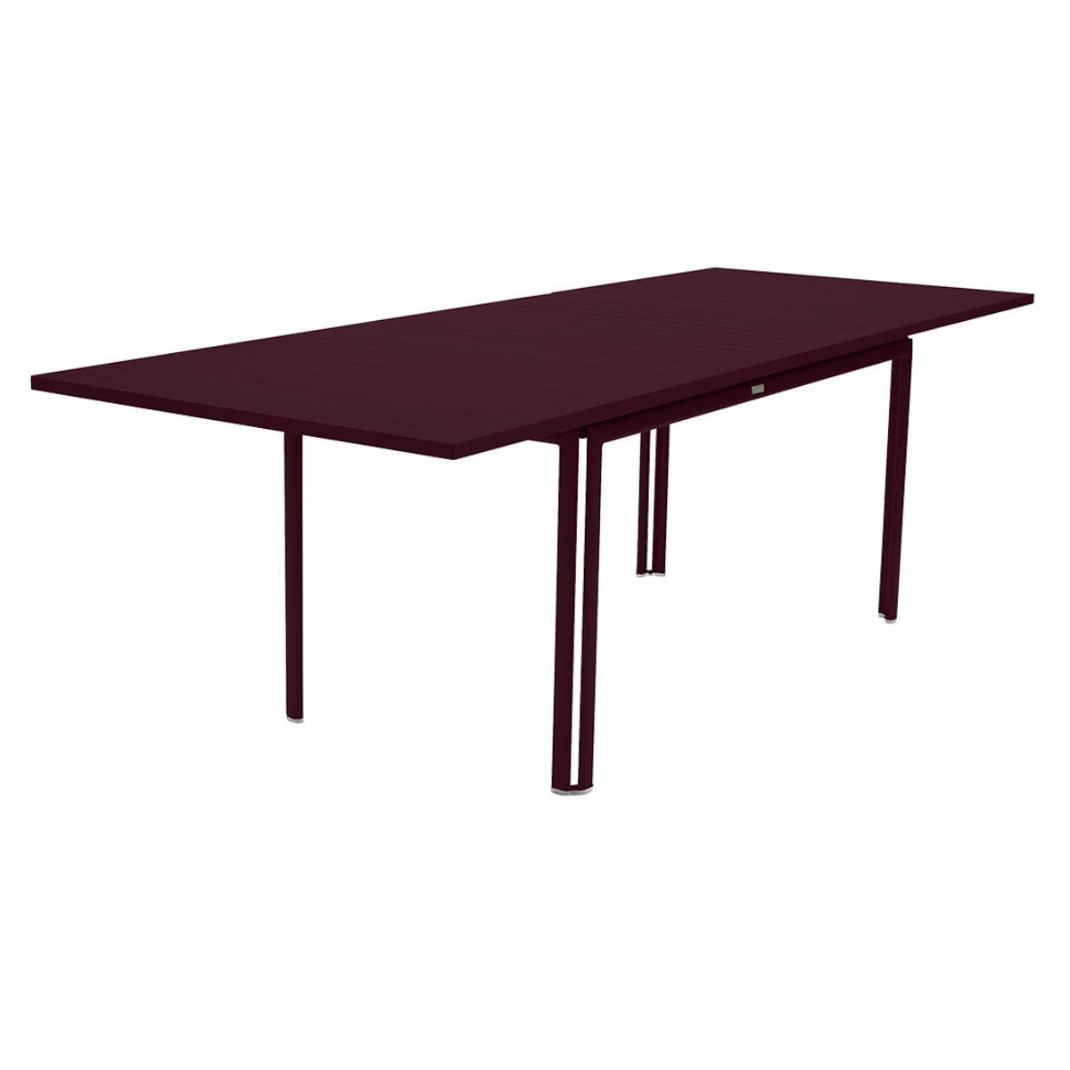 Table à rallonge 90x160/240cm COSTA Fermob cerise noir