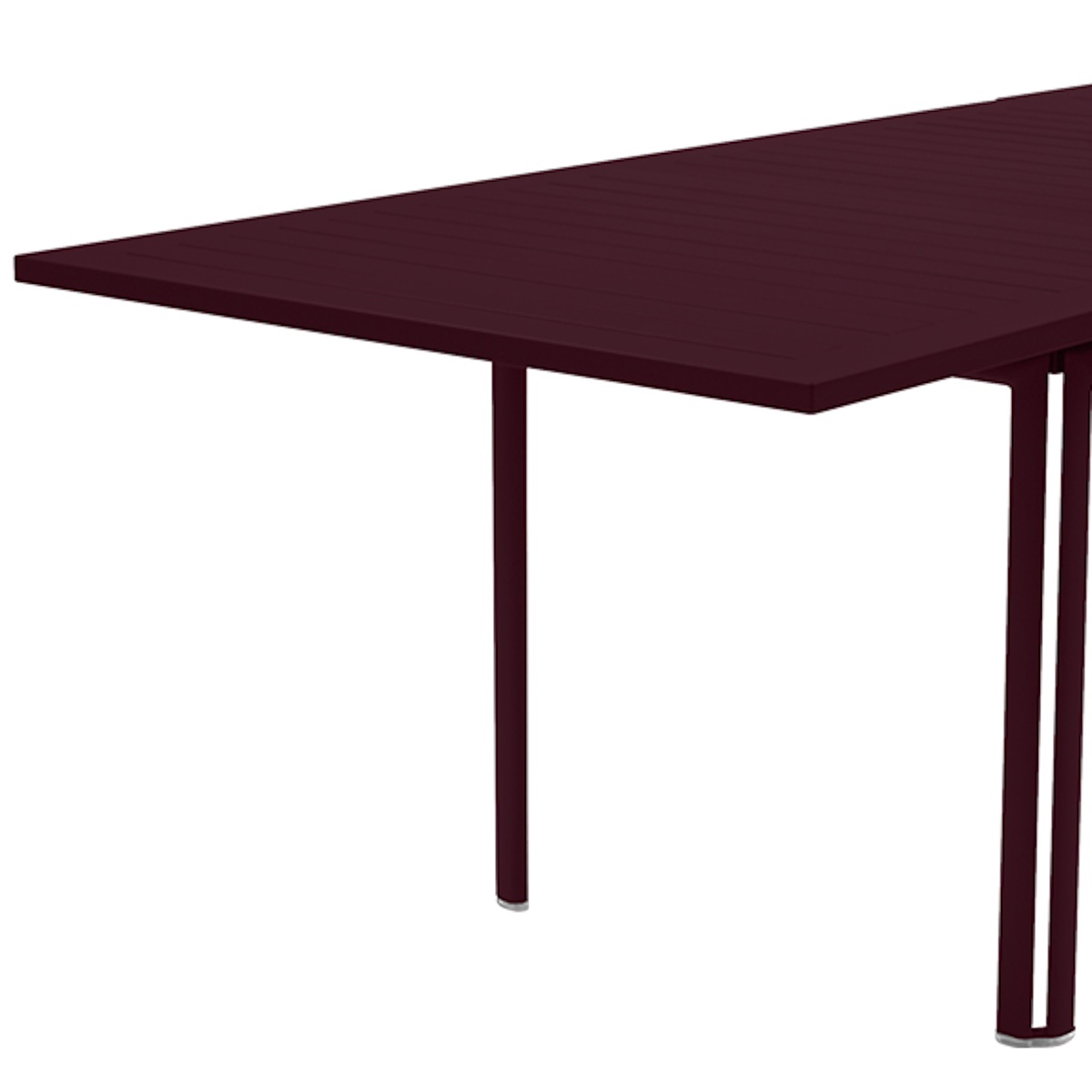 Table à rallonge 90x160/240cm COSTA Fermob cerise noir