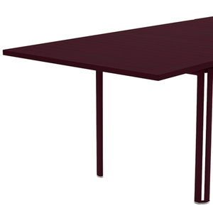 Table à rallonge 90x160/240cm COSTA Fermob cerise noir