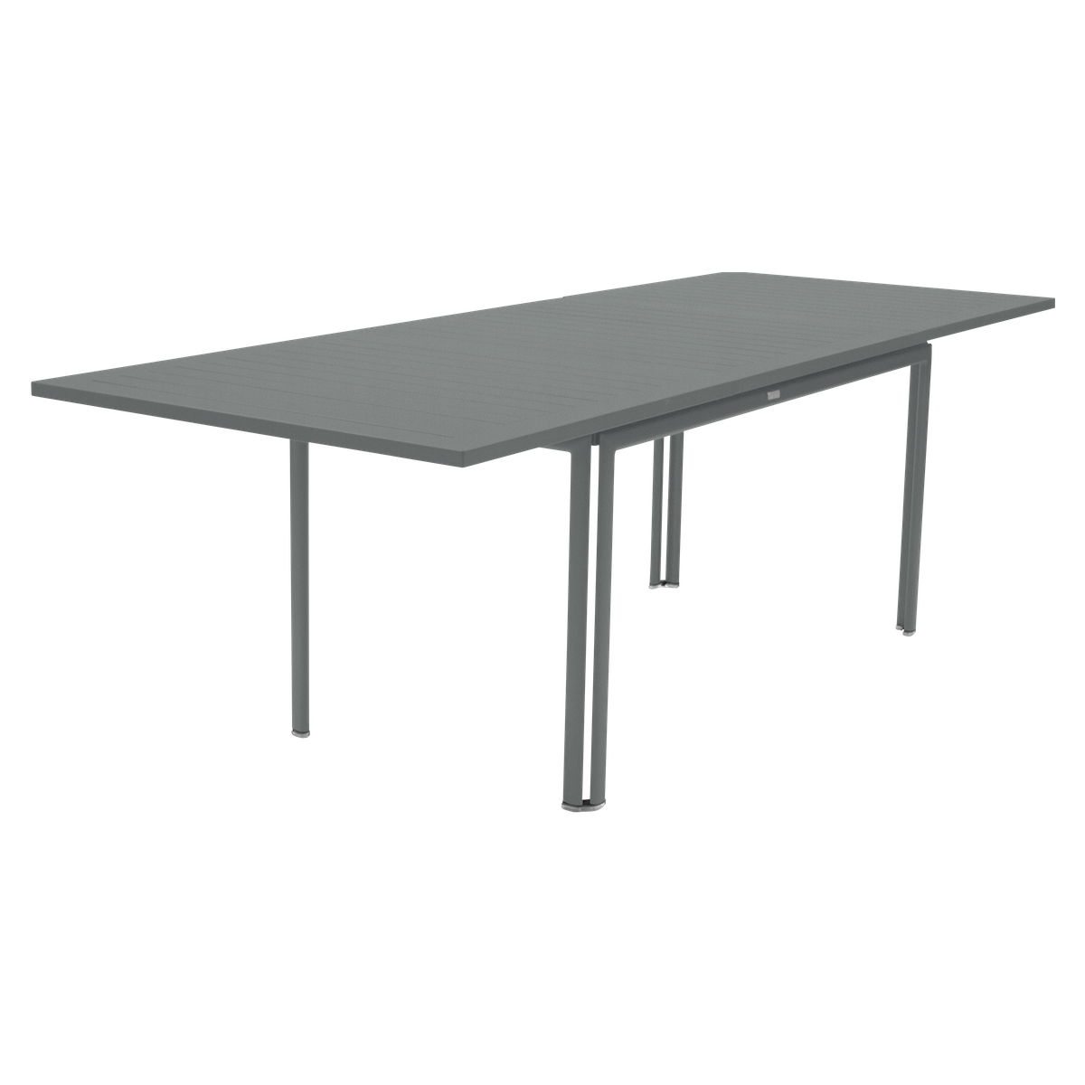 Table à rallonge 90x160/240cm COSTA Fermob gris lapilli