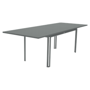 Table à rallonge 90x160/240cm COSTA Fermob gris lapilli