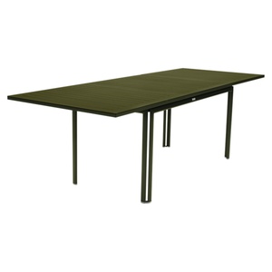 Table à rallonge 90x160/240cm COSTA Fermob vert pesto