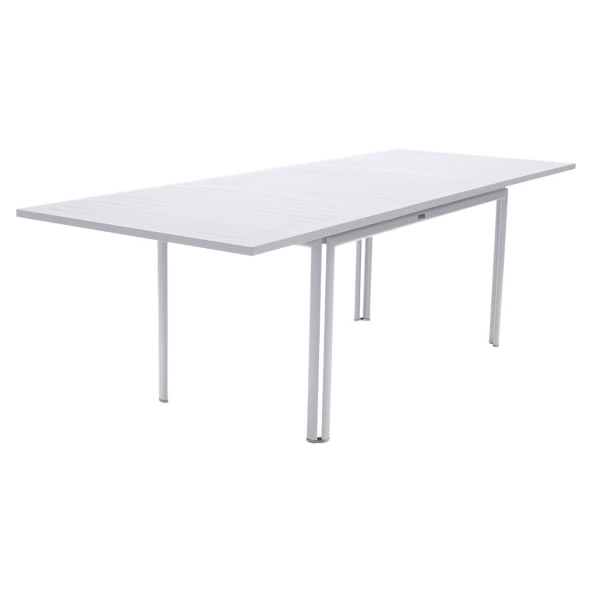 Table à rallonge 90x160/240cm COSTA Fermob blanc coton