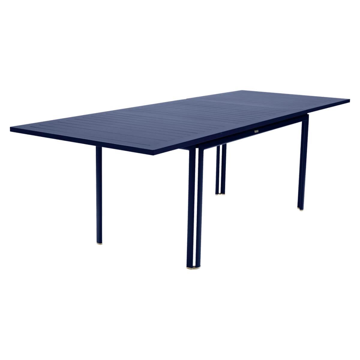 Table à rallonge 90x160/240cm COSTA Fermob Bleu Abysse