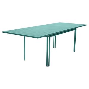Table à rallonge 90x160/240cm COSTA Fermob Bleu lagune