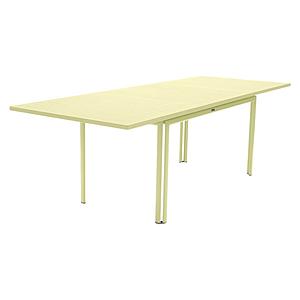 Table à rallonge 90x160/240cm COSTA Fermob citron givré
