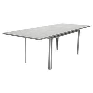 Table à rallonge 90x160/240cm COSTA Fermob gris métal
