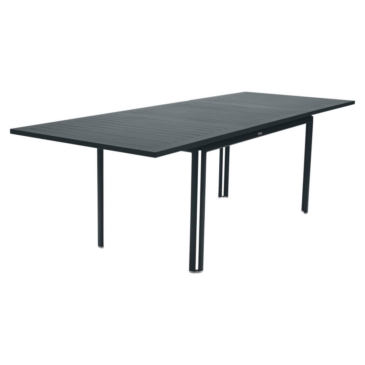 Table à rallonge 90x160/240cm COSTA Fermob gris orage