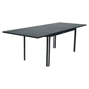 Table à rallonge 90x160/240cm COSTA Fermob gris orage