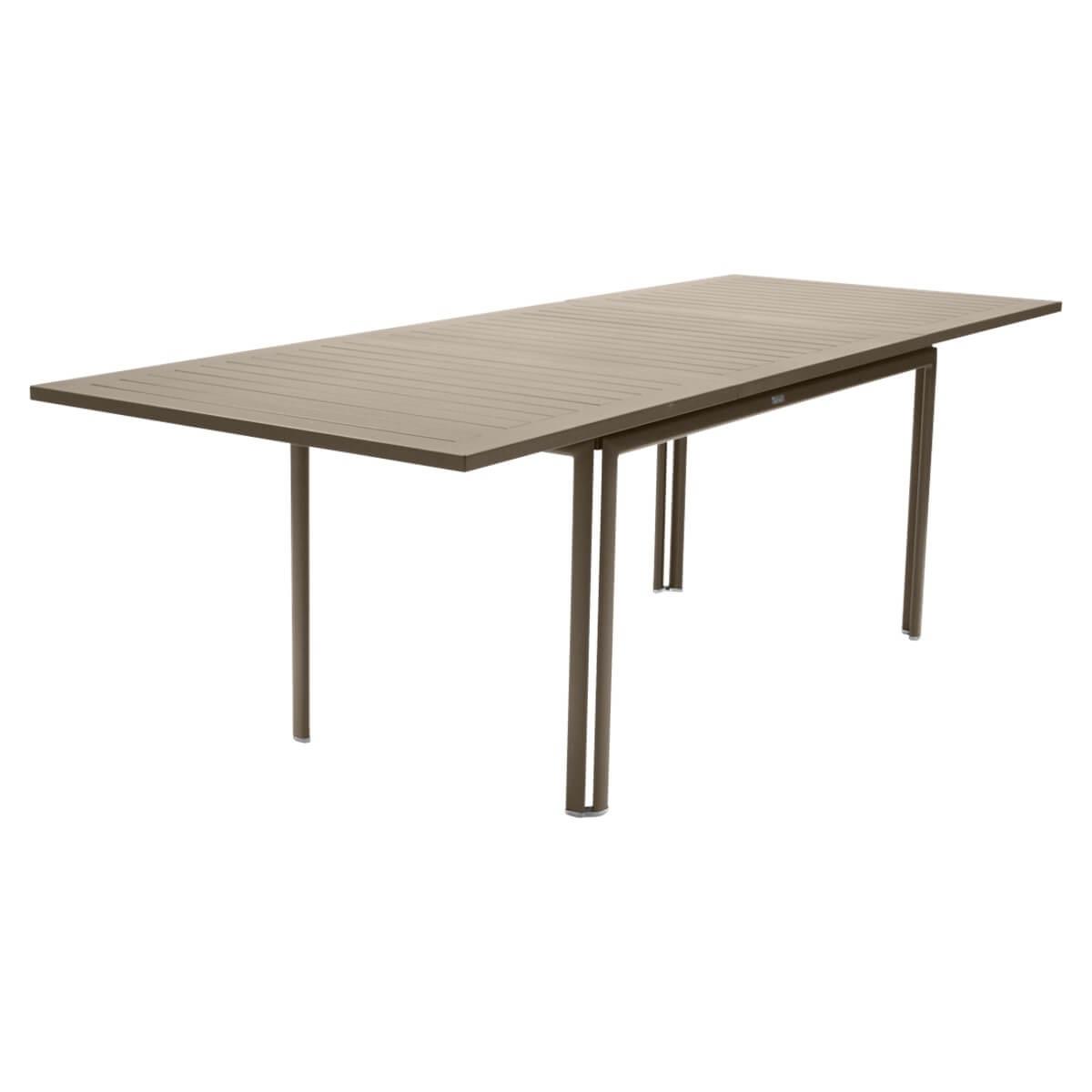 Table à rallonge 90x160/240cm COSTA Fermob muscade