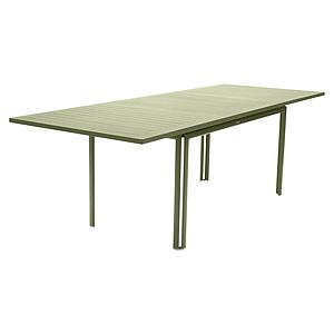 Table à rallonge 90x160/240cm COSTA Fermob tilleul