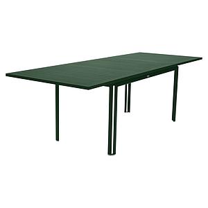 Table à rallonge 90x160/240cm COSTA Fermob vert cèdre