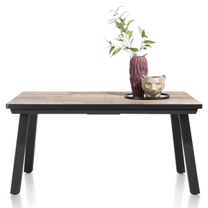 Table à rallonge 98x160/210cm AVALOX Henders & Hazel driftwood-pieds simple