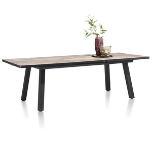Table à rallonge 98x160/210cm AVALOX Henders & Hazel driftwood-pieds simple