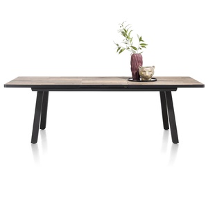 Table à rallonge 98x160/210cm AVALOX Henders & Hazel driftwood-pieds simple