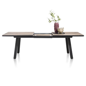 Table à rallonge 98x160/210cm AVALOX Henders & Hazel driftwood-pieds simple
