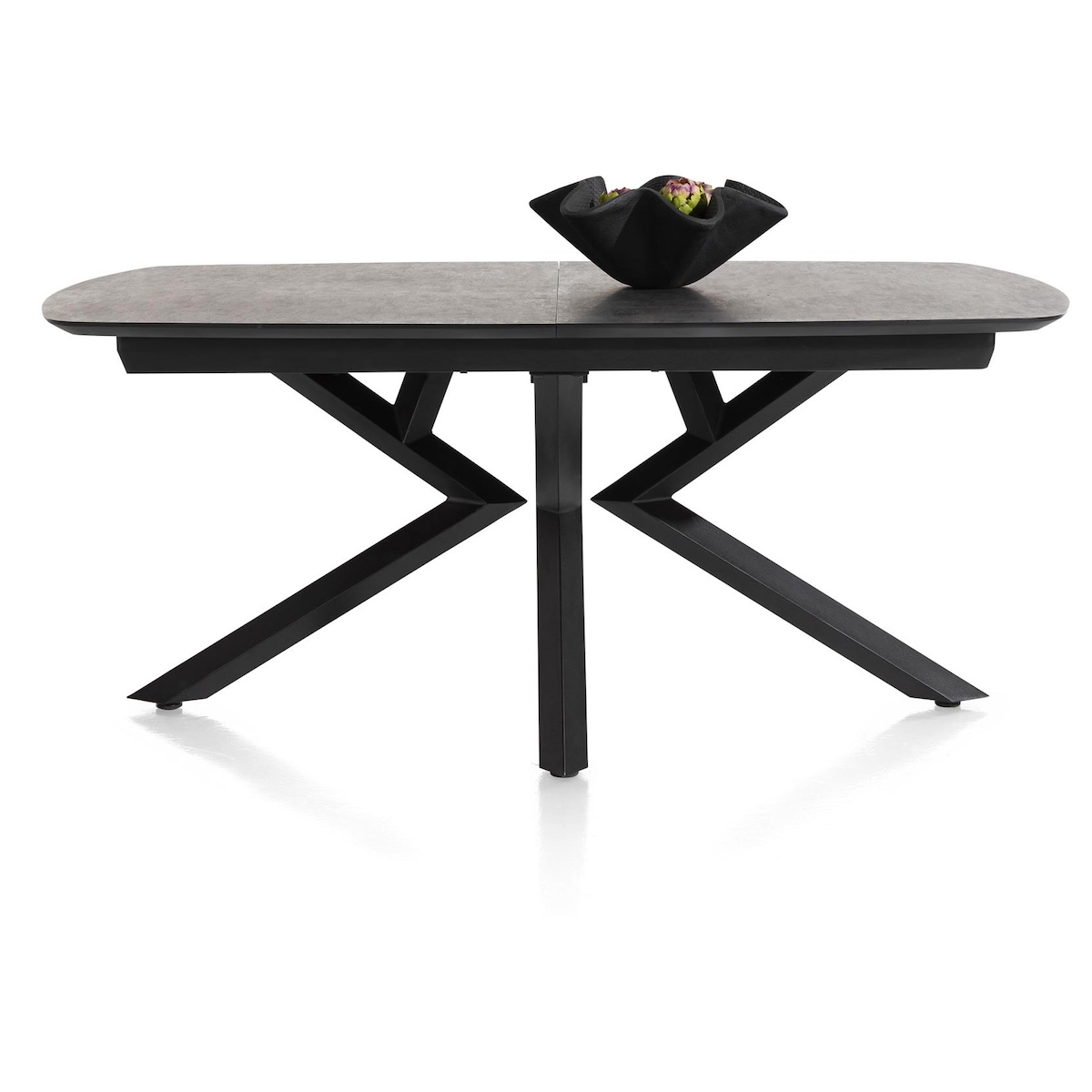 Table à rallonge MASURA XOOON 180 (+60)x110 x77 Anthracite