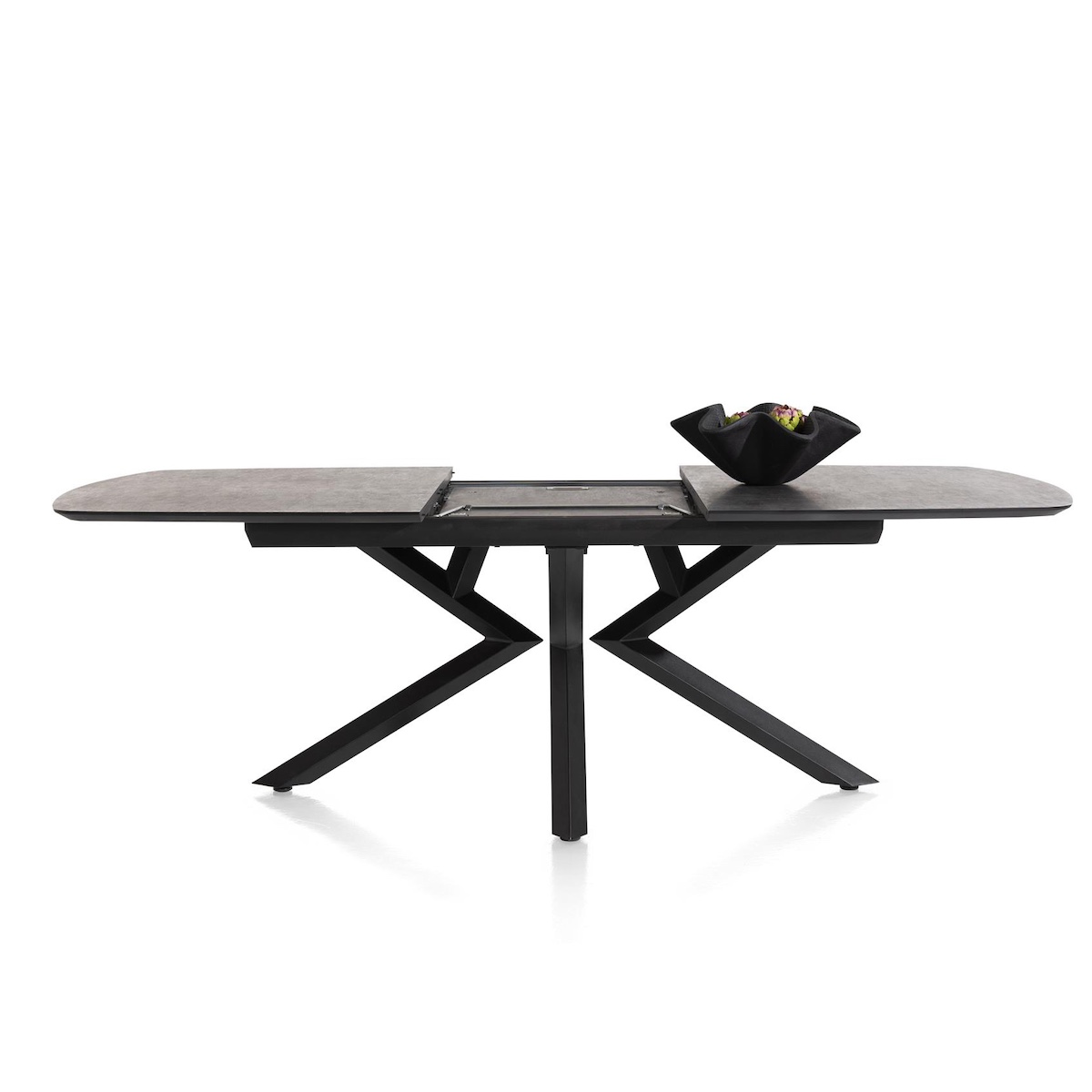 Table à rallonge MASURA XOOON 180 (+60)x110 x77 Anthracite