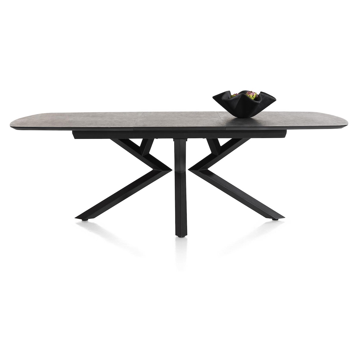 Table à rallonge MASURA XOOON 180 (+60)x110 x77 Anthracite