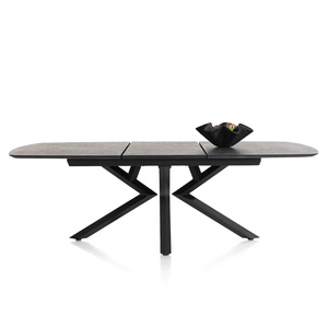 Table à rallonge MASURA XOOON 180 (+60)x110 x77 Anthracite