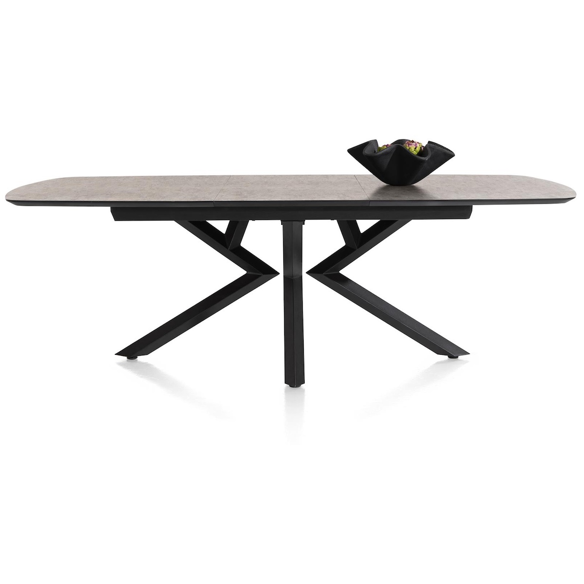 Table à rallonge MASURA XOOON 180 (+60)x110 x77 Rouille