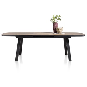 Table à rallonge ovale 110x190/250cm AVALOX Henders & Hazel driftwood-pieds simple