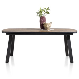 Table à rallonge ovale 110x190/250cm AVALOX Henders & Hazel driftwood-pieds simple