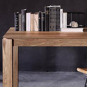 Table à rallonge SLICE Ethnicraft 180-280x100cm teak