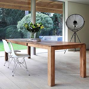 Table à rallonge SLICE Ethnicraft 180-280x100cm teak
