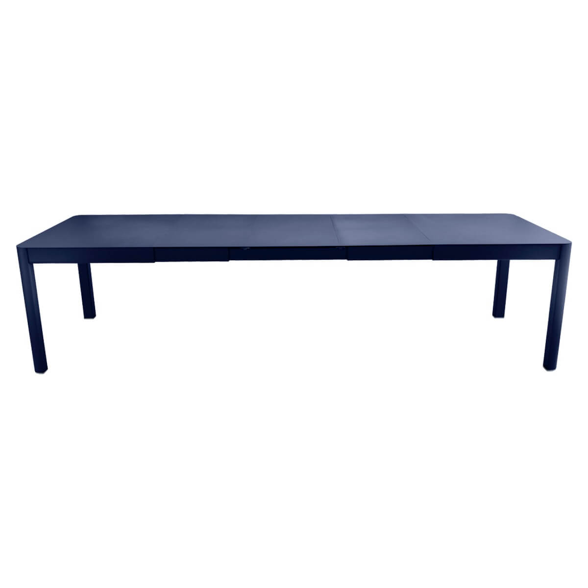 Table à rallonge XL 149/299x100cm RIBAMBELLE Fermob bleu abysse
