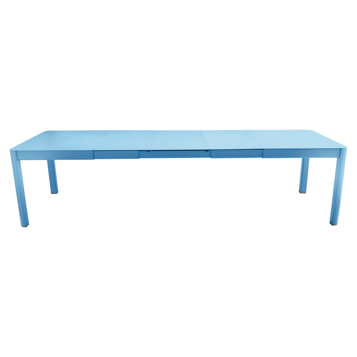 Table à rallonge XL 149/299X100cm RIBAMBELLE Fermob bleu maya