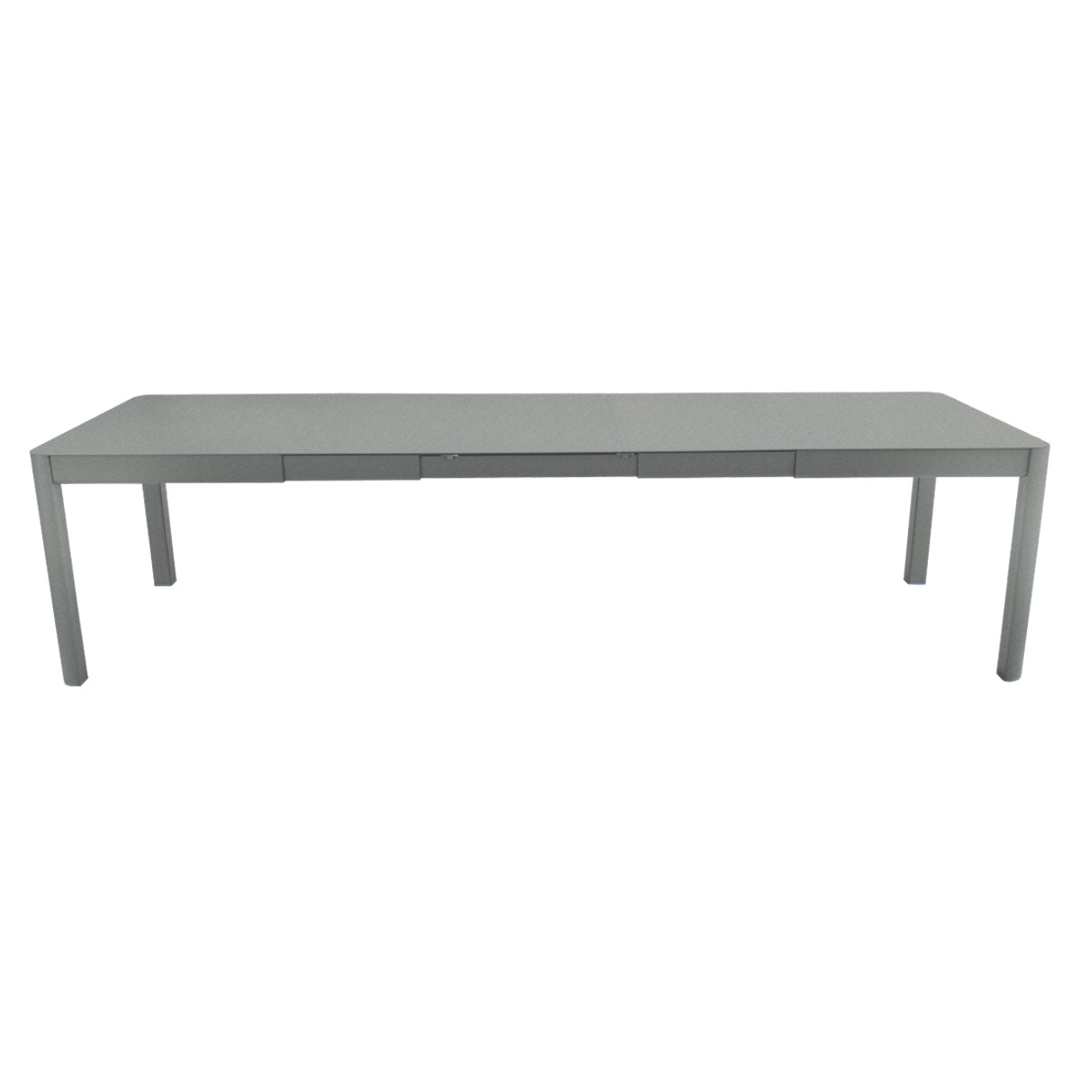Table à rallonge XL 149/299x100cm RIBAMBELLE Fermob gris lapilli