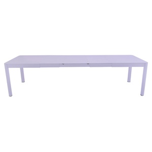 Table à rallonge XL 149/299x100cm RIBAMBELLE Fermob guimauve