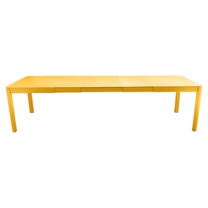 Table à rallonge XL 149/299x100cm RIBAMBELLE Fermob miel NEW 