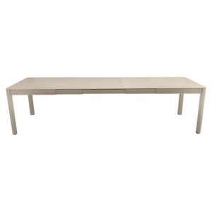 Table à rallonge XL 149/299x100cm RIBAMBELLE Fermob muscade