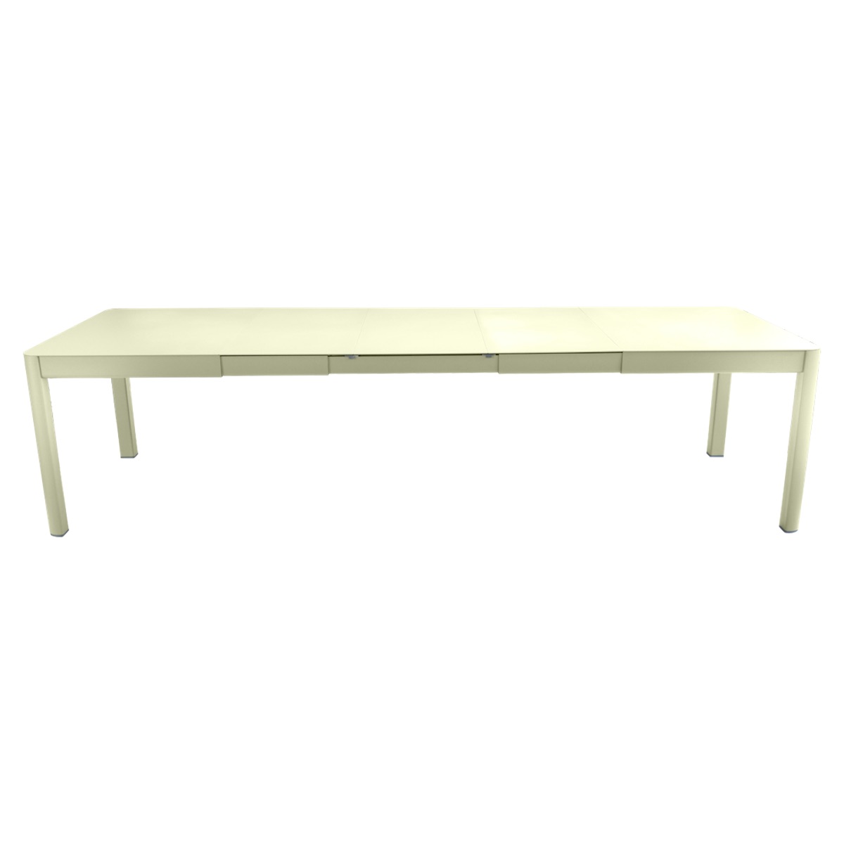 Table à rallonge XL 149/299x100cm RIBAMBELLE Fermob tilleul