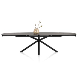 Table à rallonges 100x200(+2x50)cm MONTELLO Xooon céramique anthracite