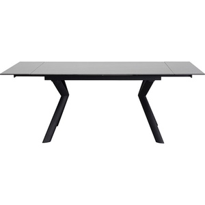 Table à rallonges 140(30+30)x80cm XENIA Kare Design noir