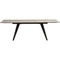 Table à rallonges 160(40x40)x90cm AMSTERDAM Kare Design