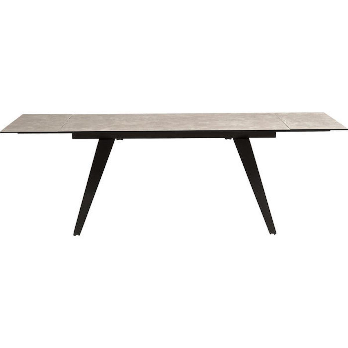 Table à rallonges 160(40x40)x90cm AMSTERDAM Kare Design