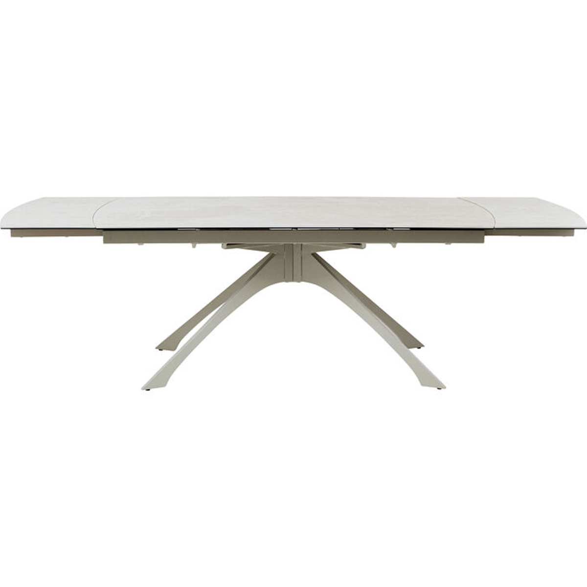 Table à rallonges 180(40+40)x90cm LANA Kare Design greige