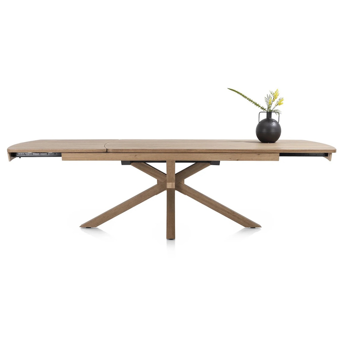 Table à rallonges 200(+80) x100 cm NYON Henders & Hazel Naturel