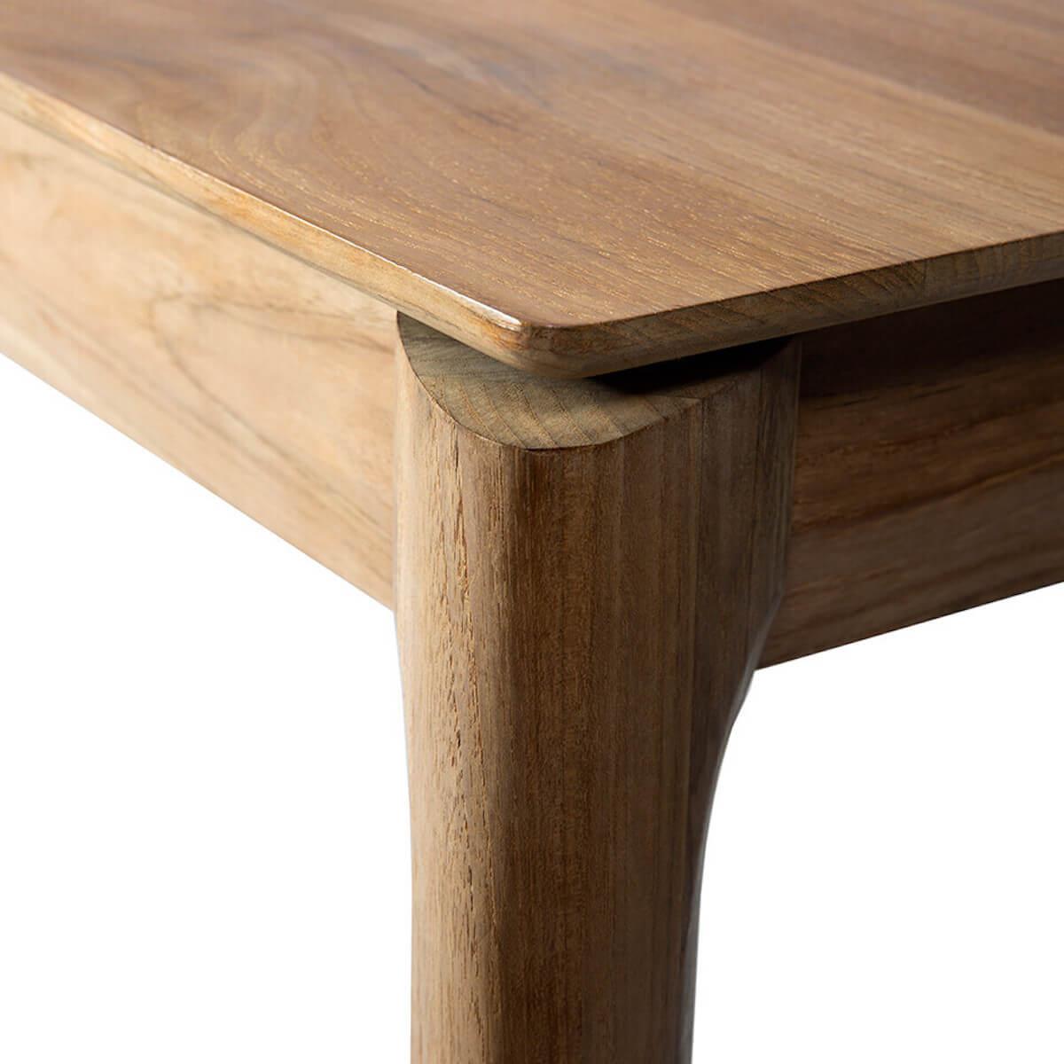 Table à rallonges 90x140/220cm BOX Ethnicraft teck