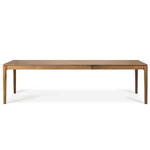 Table à rallonges 90x140/220cm BOX Ethnicraft teck