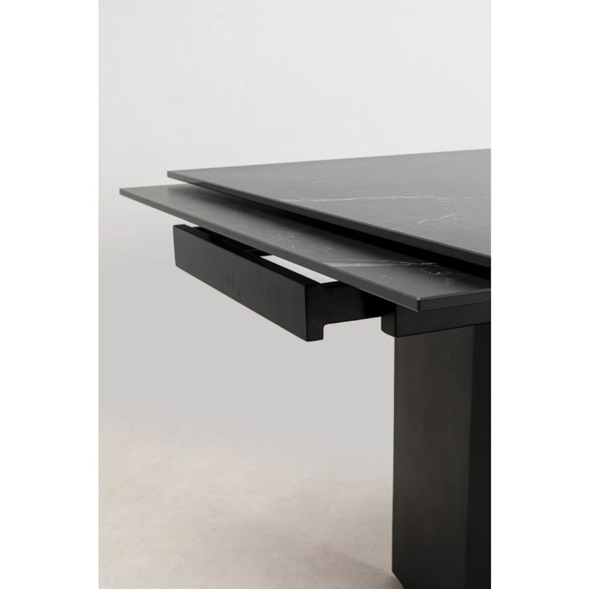 Table à rallonges Novel 180(40+40)x90cm Kare Design