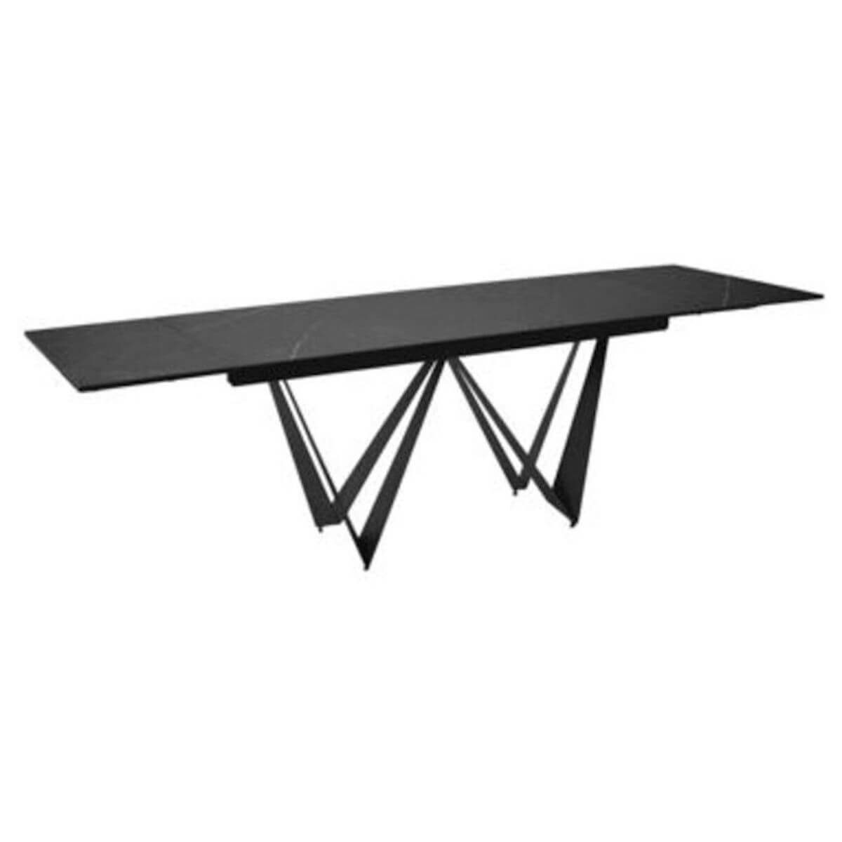 Table à rallonges Sandra 180(40+40)x90cm Kare Design